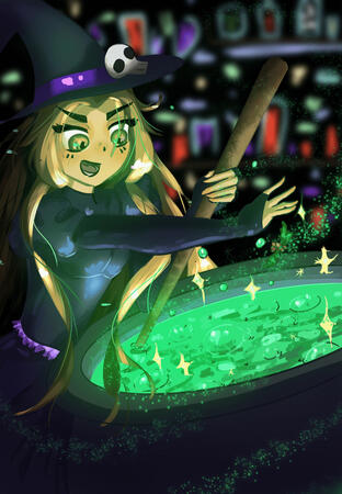 witchy poster